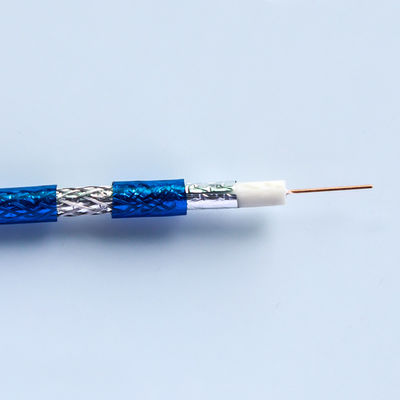 Blue Jacket RG6 CCTV Coaxial Cable Bare Copper