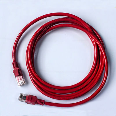 HDPE Insulation 1000Mbps UTP Cat5e Patch Cord With Rj45 Connectors