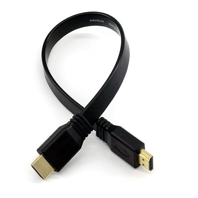 1.4 Version Computer Monitor HDMI Flat Cable with PVC Jacket