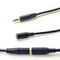 Gold plated Rosh 3.5 Mm Stereo Extension Cable Male To Female
