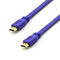 Custom 24K Gold Plating Plug 3m Flat 3D HDMI 1080P Cable