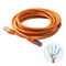 Orange 1000ft Length Cat7 600MHz 10gbps Ethernet Cable