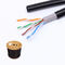 Lan Cable 4 Pair UTP Cat5e Cable High Speed Double PE Outdoor Color Customized