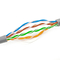 Cat5e Unshielded Twisted Pair Networking Cable With 24AWG Conductor 4 Pair LAN Cable